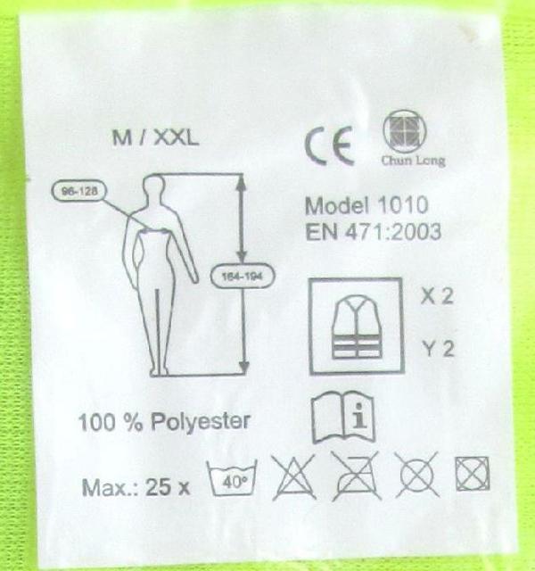 Fluorescent vest