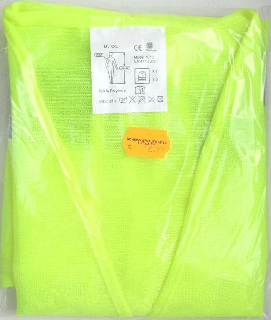 Fluorescent vest