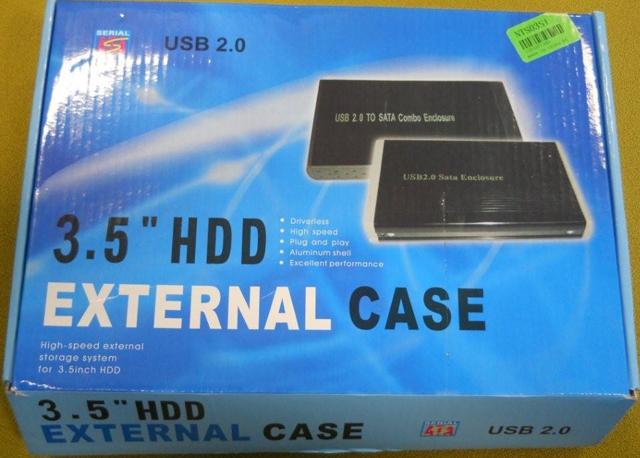 HDD external case