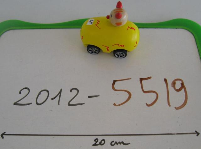 Small wooden car