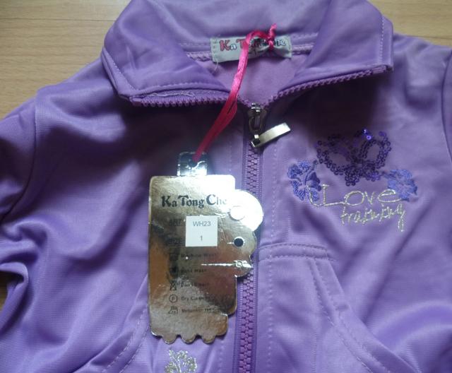Girls’ sports clothing set