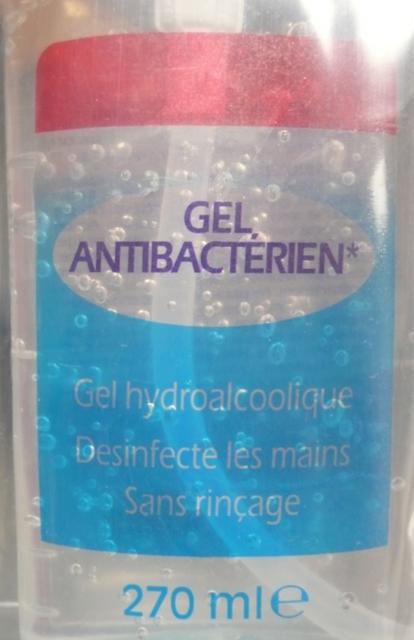 Antibacterial gel – Water-alcohol gel