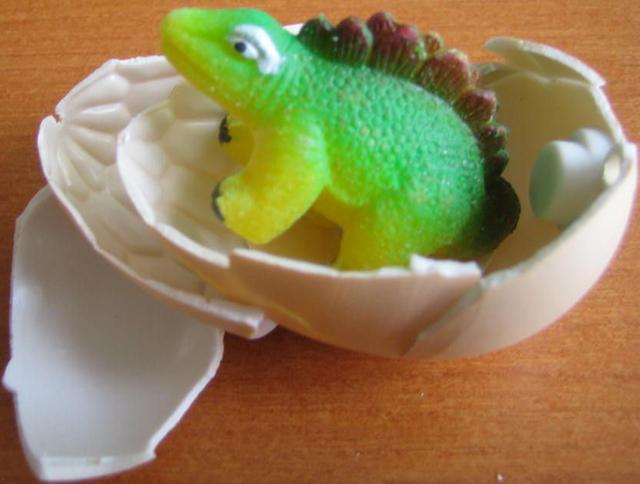 Plastic dinosaur toy