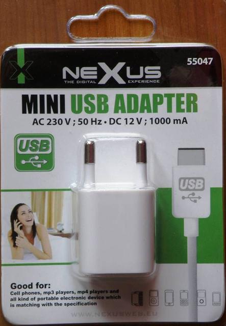 Mains adaptor