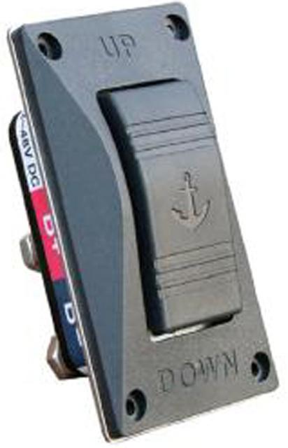 Winch rotary switch for boats