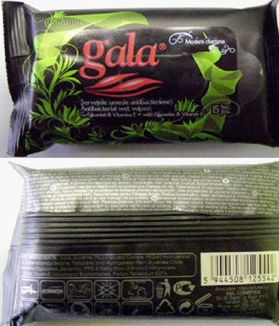 Antibacterial wet wipes