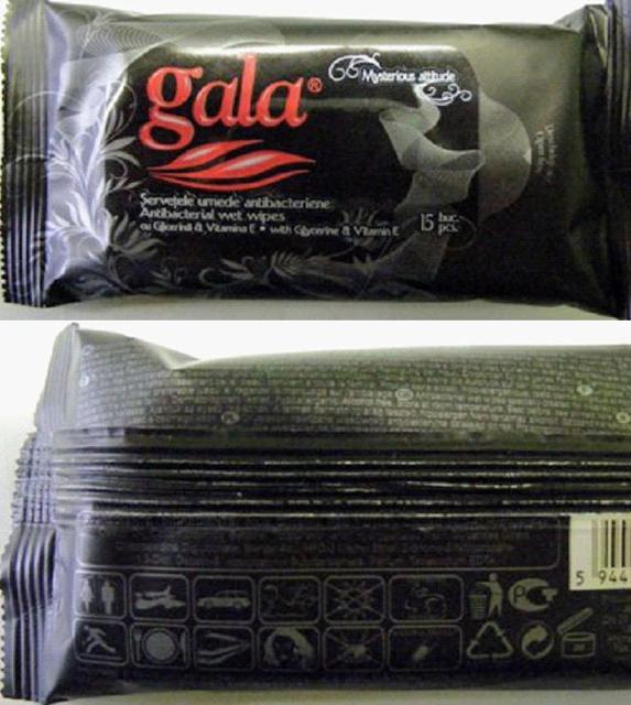 Antibacterial wet wipes