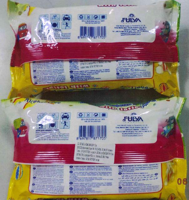 Baby wet wipes