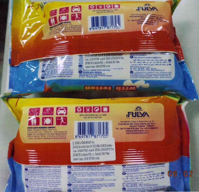 Baby wet wipes