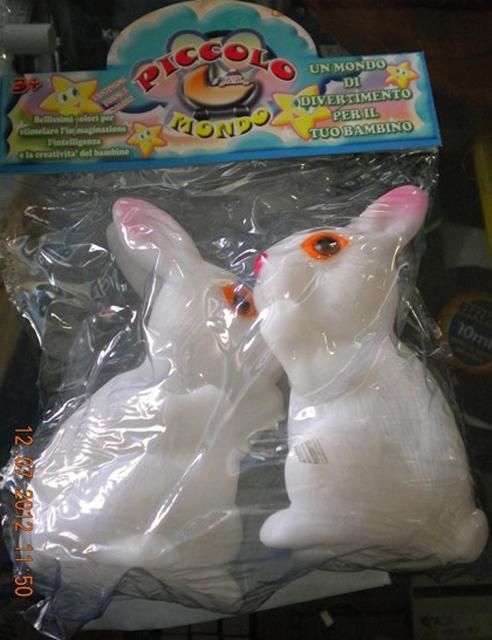 Plastic rabbit