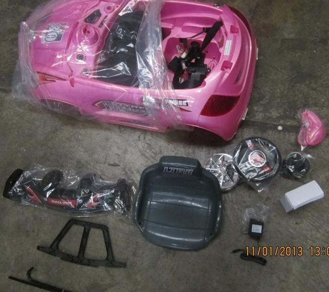 Radio-controlled toy car