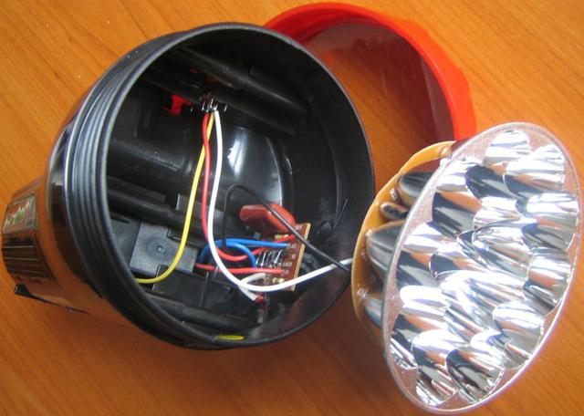 Rechargeable torch