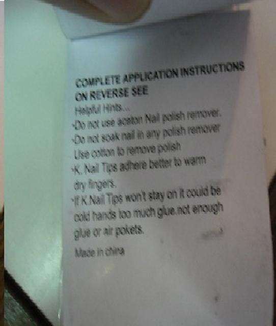 False nails