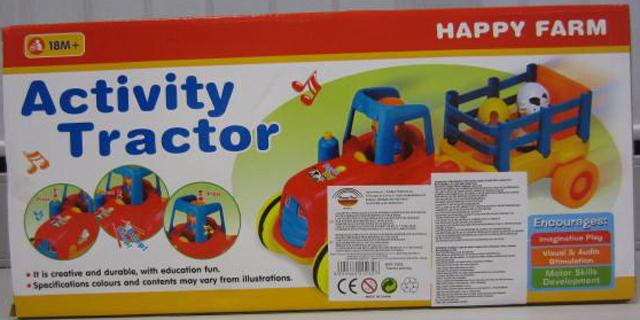 Musical and activity tractor