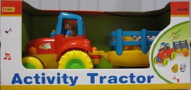 Musical and activity tractor