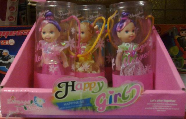 Plastic dolls