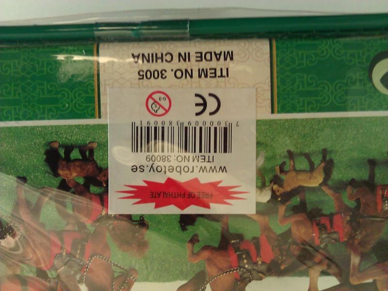 Toy horse with accessories
