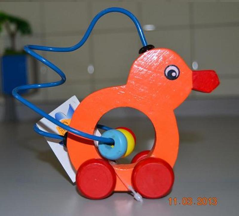Wooden duck