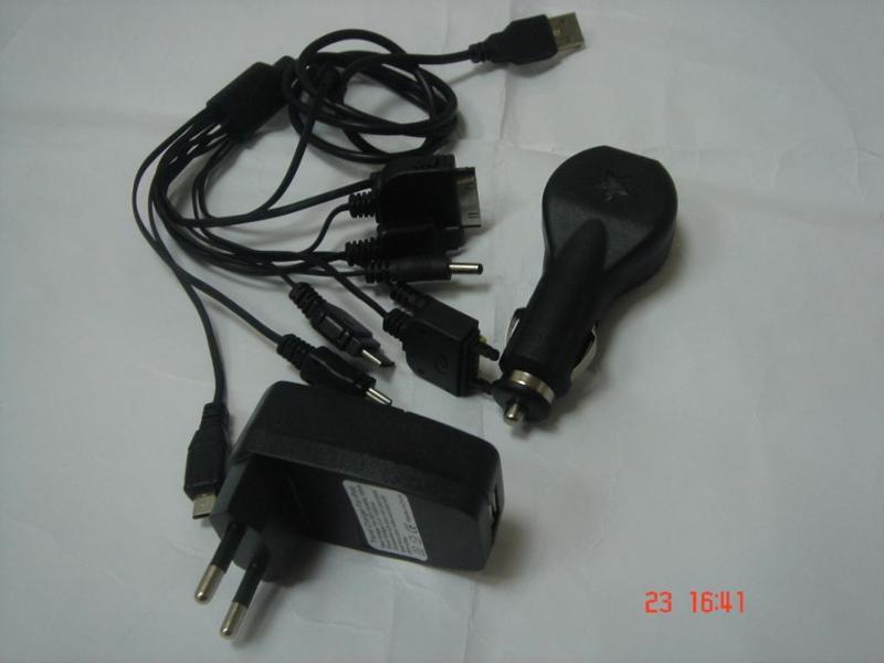 Universal charger for mobile phones