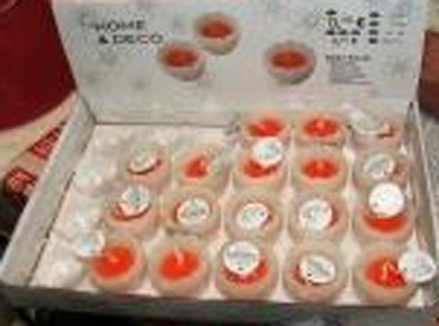 Boiled egg shaped decorative candles