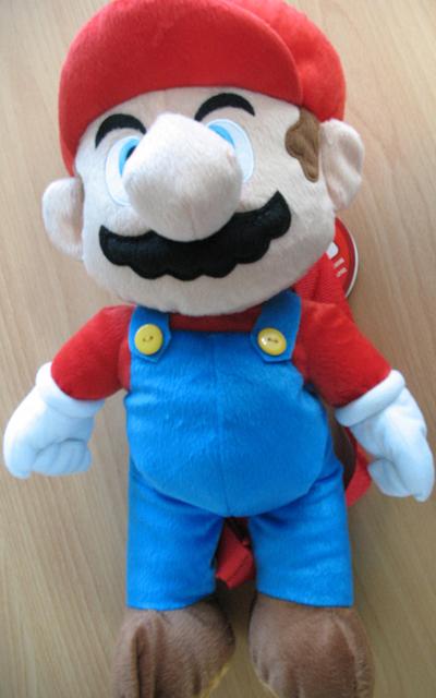 Plush rucksack