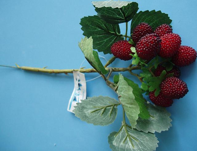 Decorative raspberries