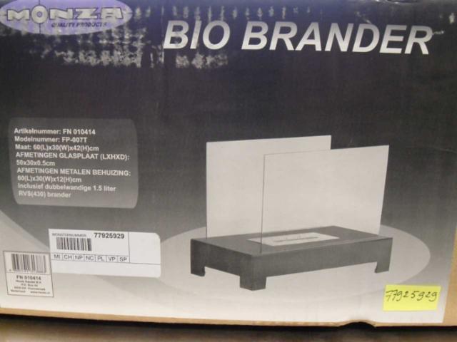 Ethanol burner