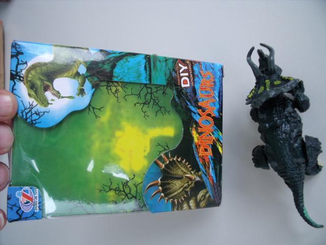 Toy dinosaurs