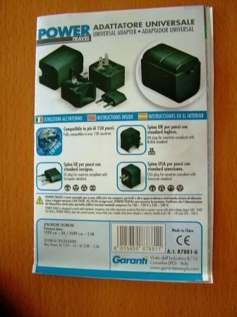 Plug adaptor