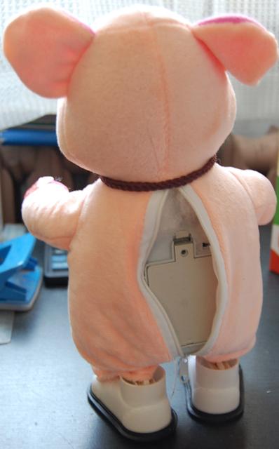 Battery operated soft toy