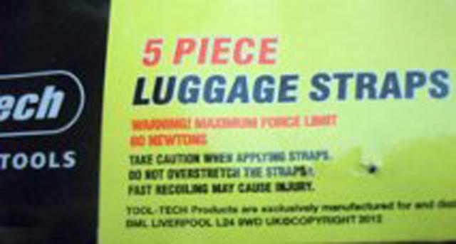Luggage straps