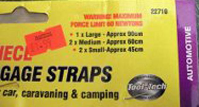 Luggage straps