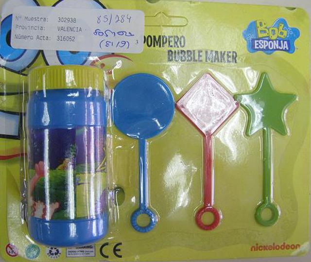 Soap bubble toy