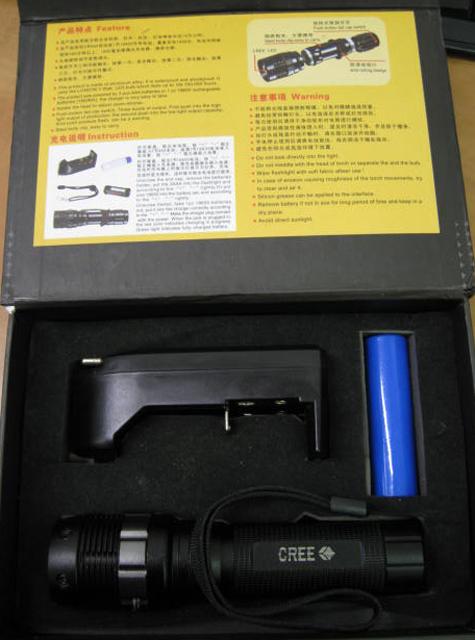 Rechargeable torch