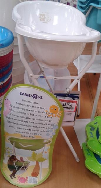 Baby's bathtub with stand