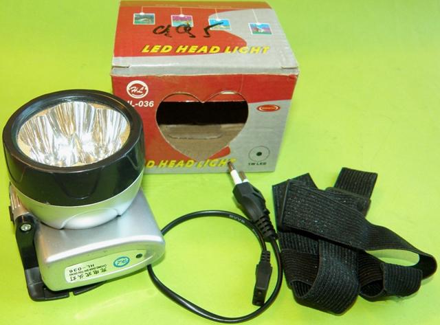 Rechargeable head-lamp
