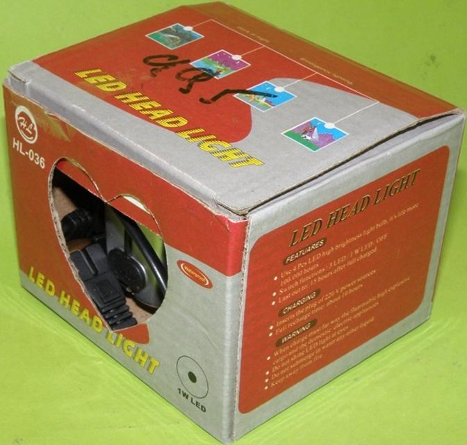 Rechargeable head-lamp
