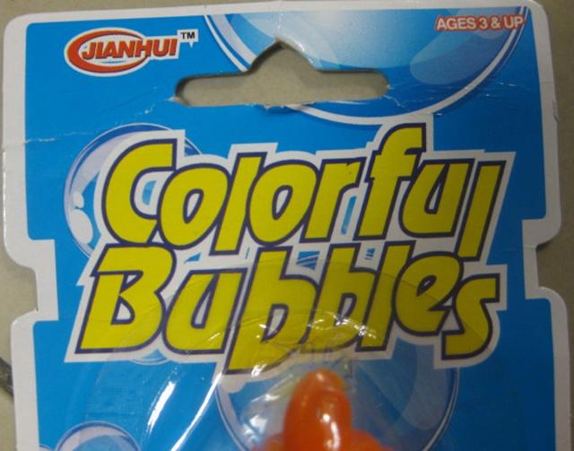 Soap bubbles