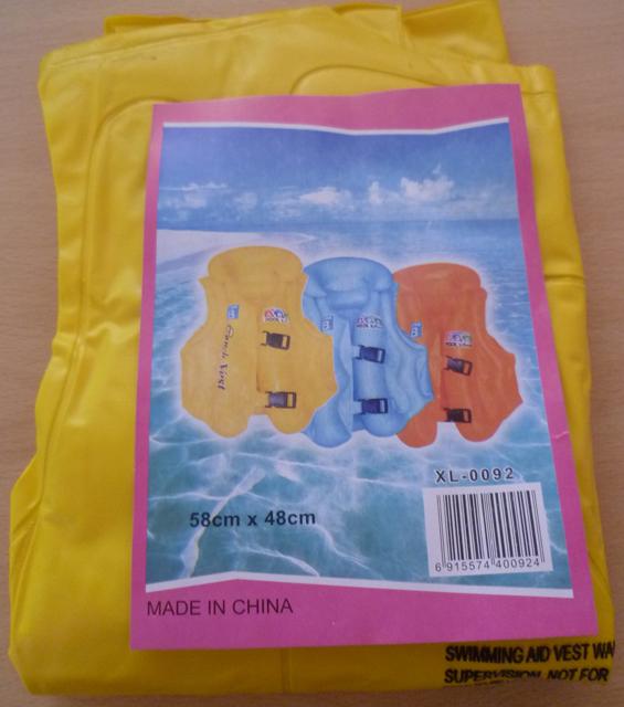 Children's swim vest