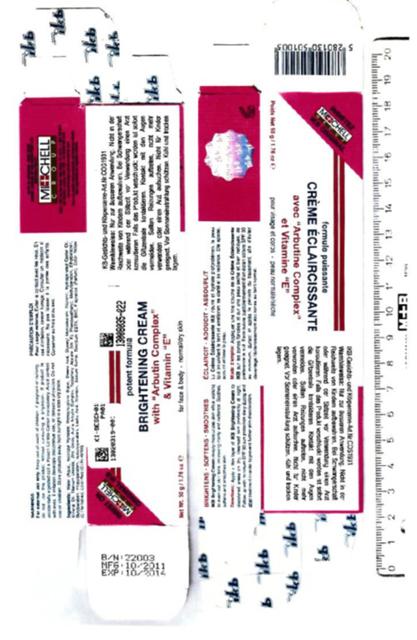 Skin lightening product