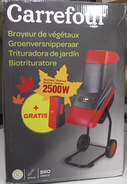 Garden shredder 2500 W