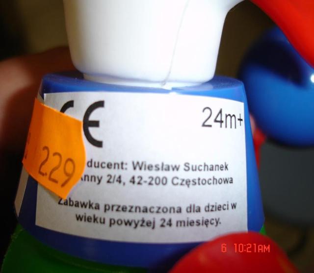 Push-along toy