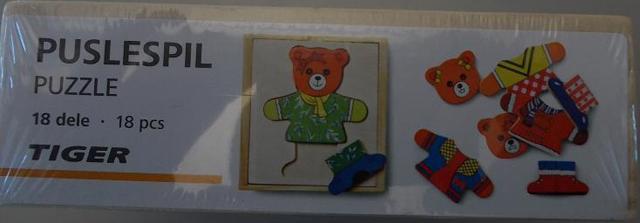Wooden puzzle