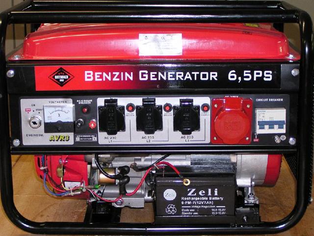 Petrol power generator