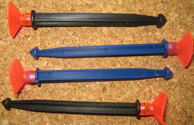 Toy gun shooting set