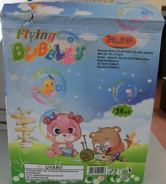 Soap bubbles