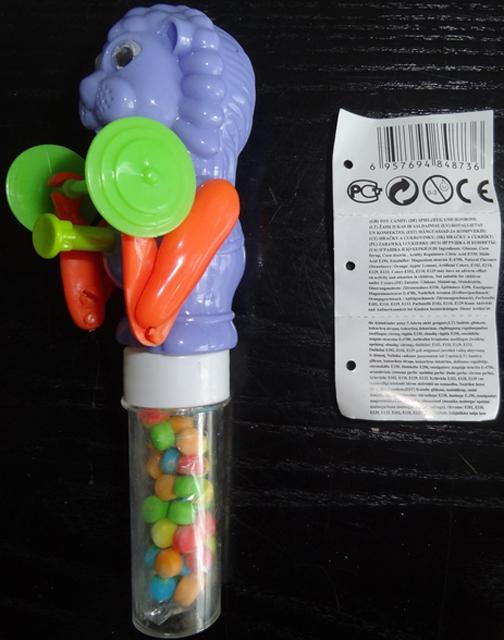 Toy with sweets