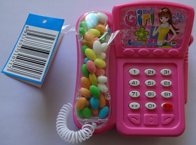 Toy with sweets