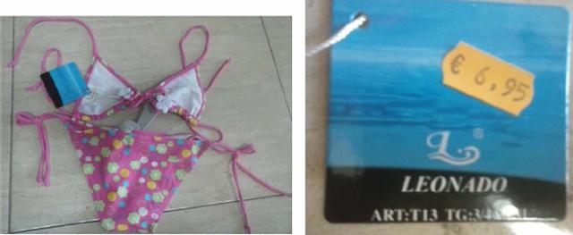 Girls' bikinis