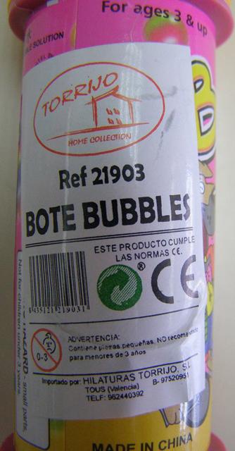 Soap bubbles
